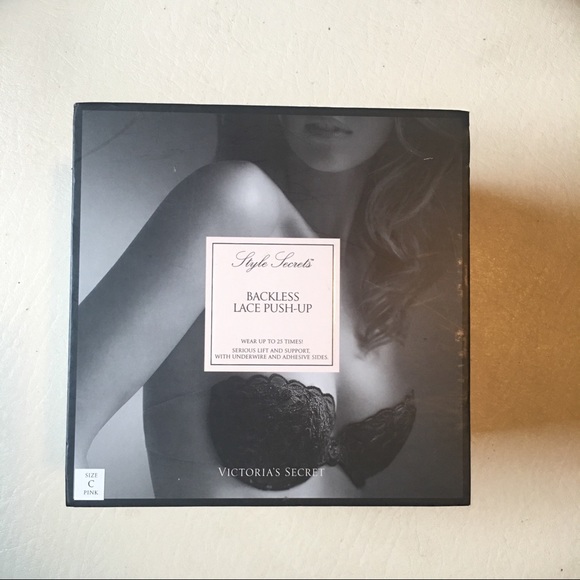 VS Backless Lace Push Up Bra Cup Size C - Picture 3 of 3